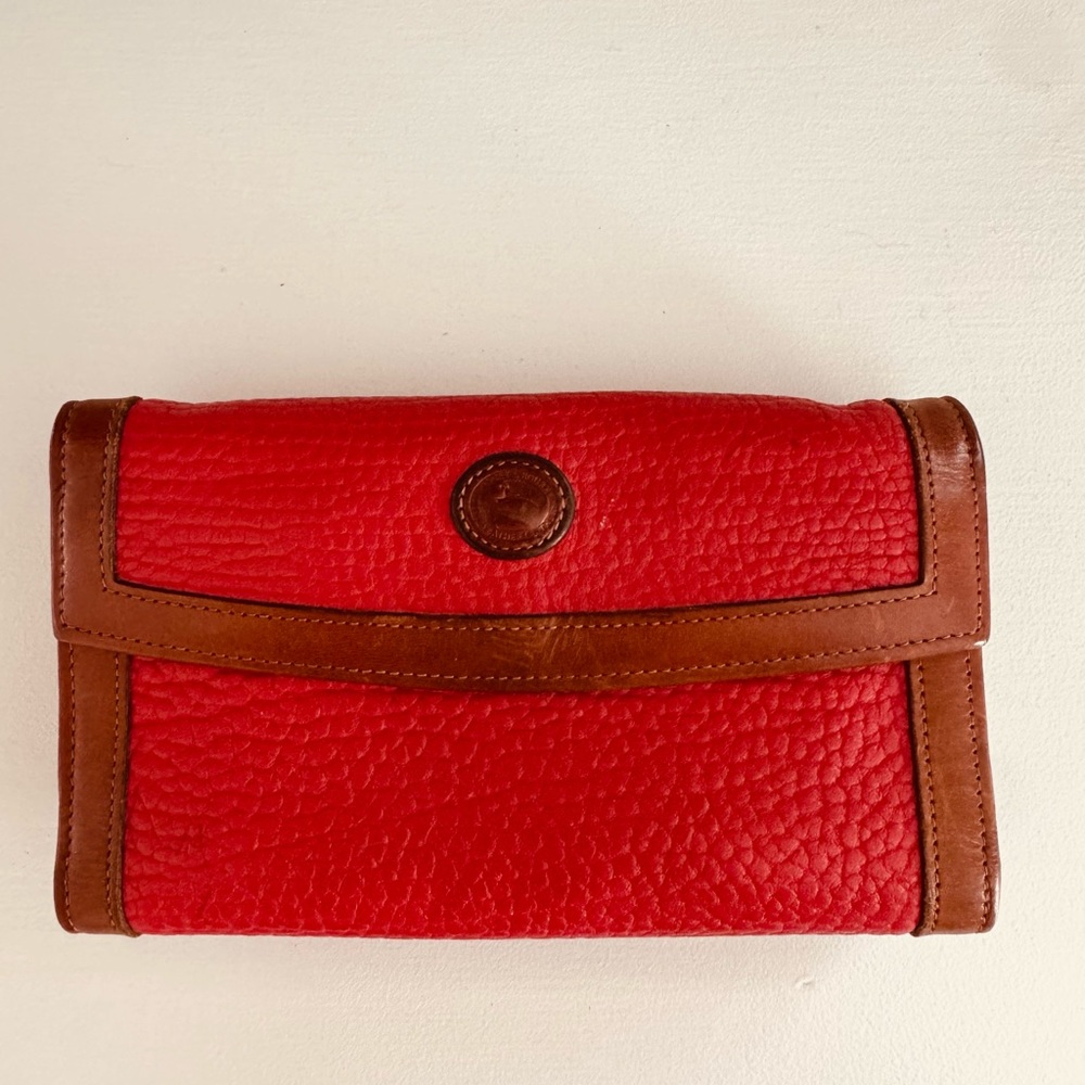 Dooney & Bourke Red Leather Wallet